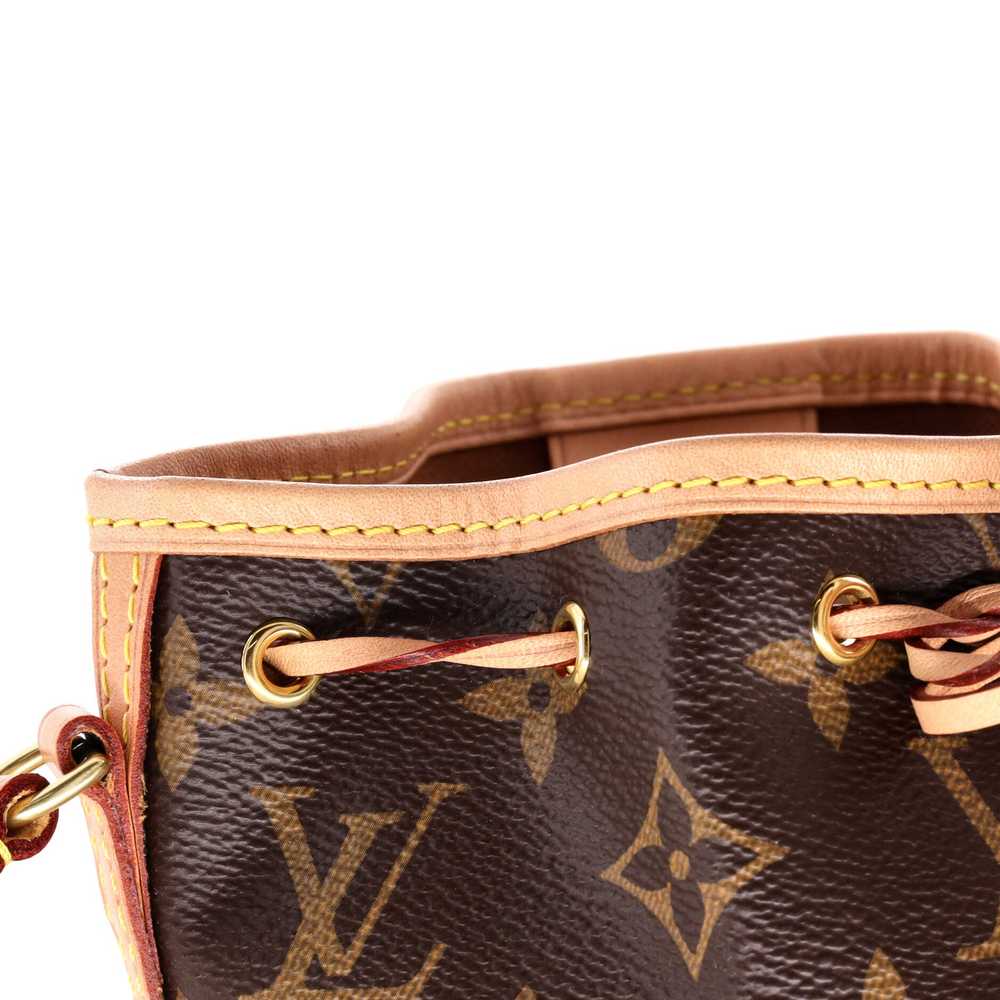 Louis Vuitton Noe Handbag Monogram Canvas Nano - image 7