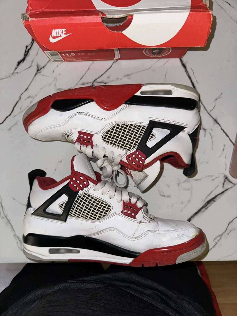 Jordan Brand AJ4 “Fire Red” Size 8 - image 1