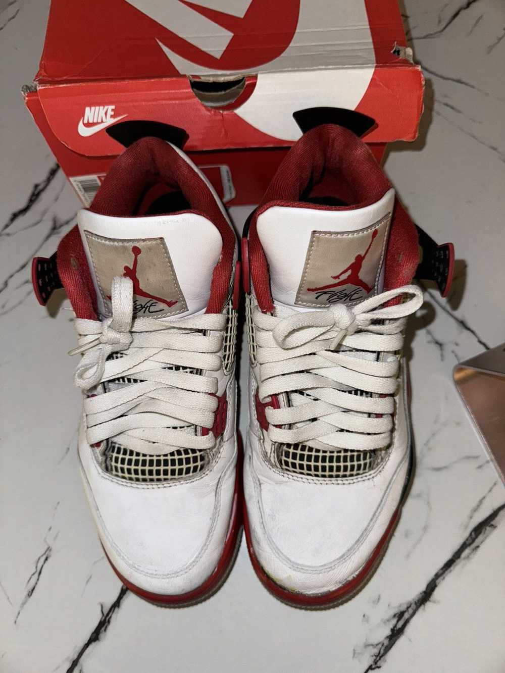 Jordan Brand AJ4 “Fire Red” Size 8 - image 3