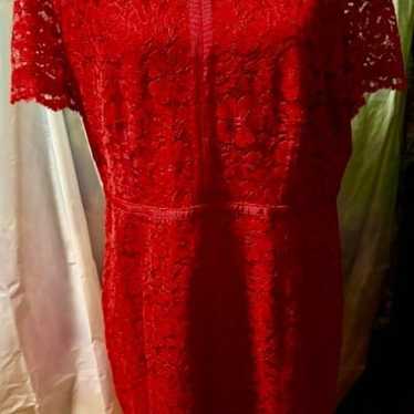 Red Lace Dress