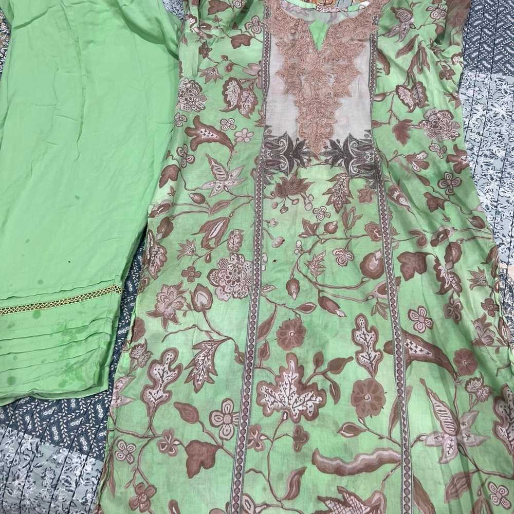 3 piece  Pakistani  dresses sanasafinaz - image 10