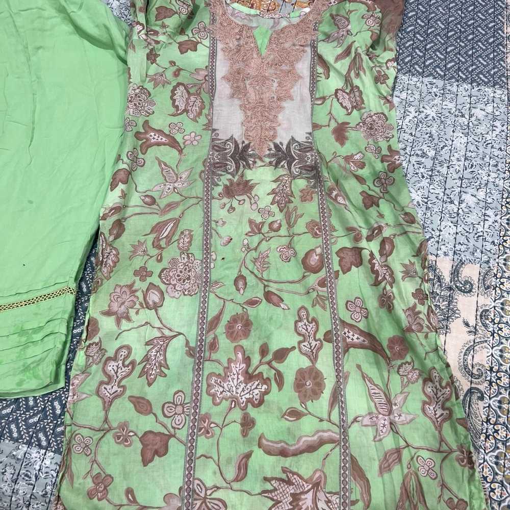 3 piece  Pakistani  dresses sanasafinaz - image 6