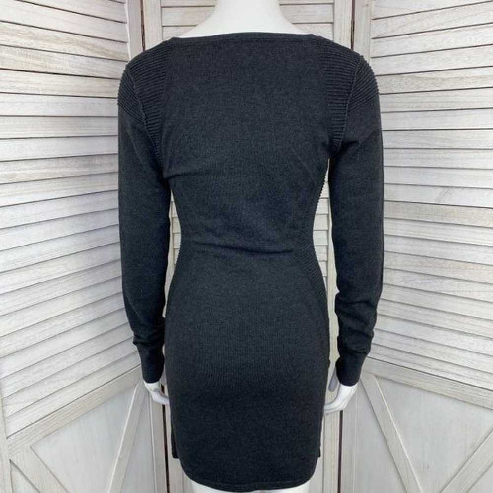 Victoria’s Secret Knit Sweater Sheath Dress Gray … - image 5