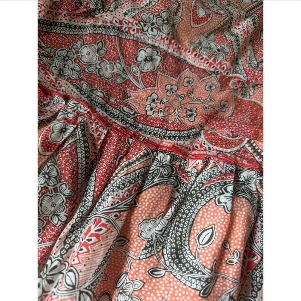 Ann Taylor boho print knee length dress size 6 - image 6