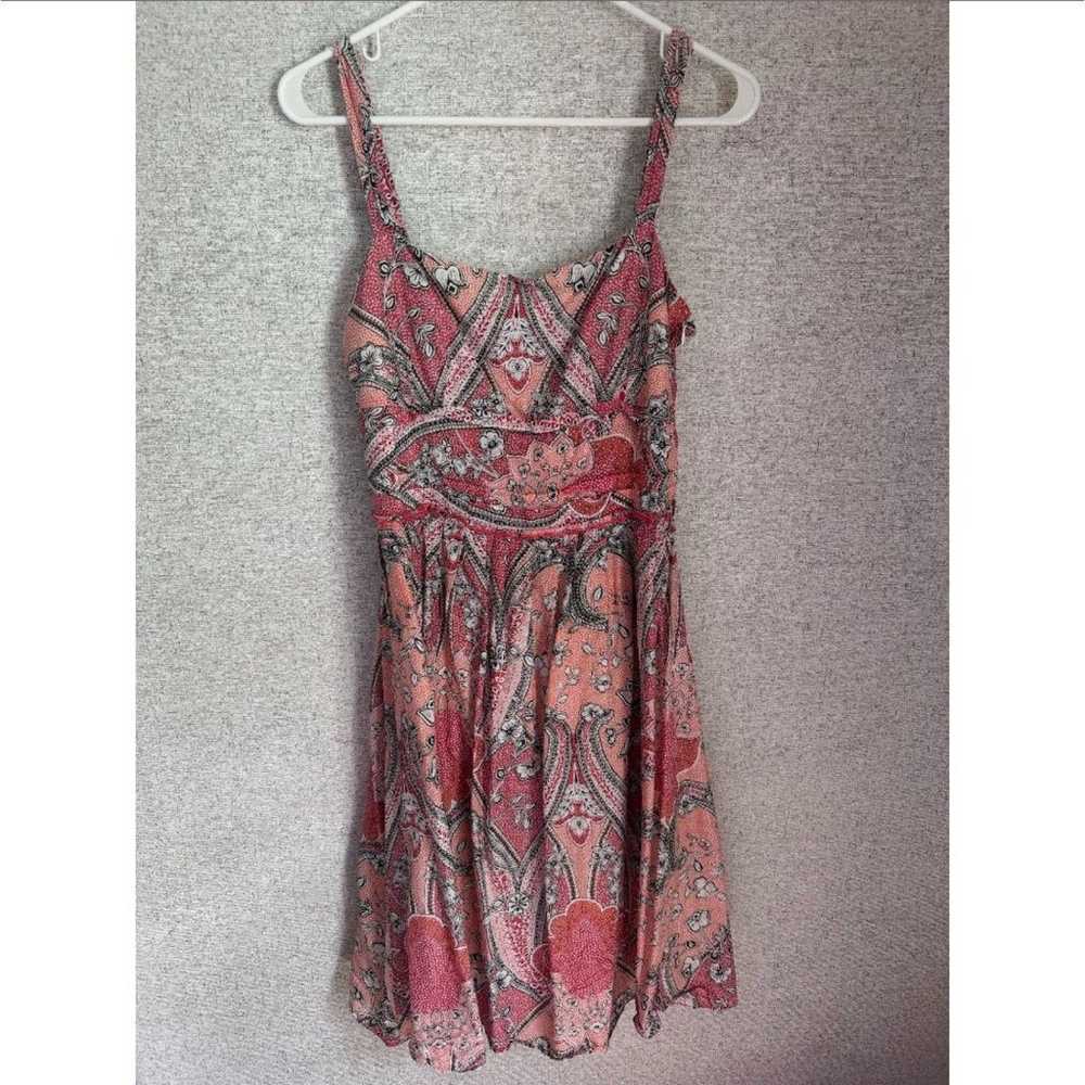 Ann Taylor boho print knee length dress size 6 - image 7