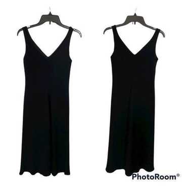 Jones New York Black Midi Dress - image 1