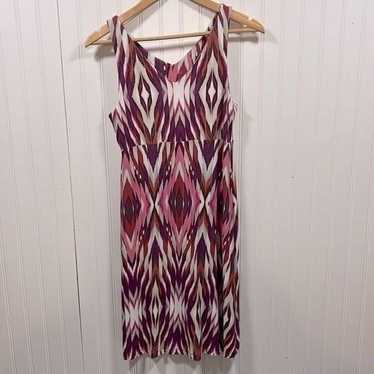 Athleta printed Santorini v-neck dress