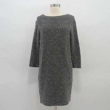 Cos Soft Marled Gray Stretch Workwear Pullover Sw… - image 1