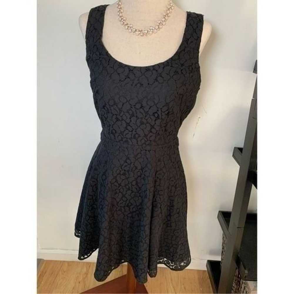 Aeropostale black lace medium dress - image 1