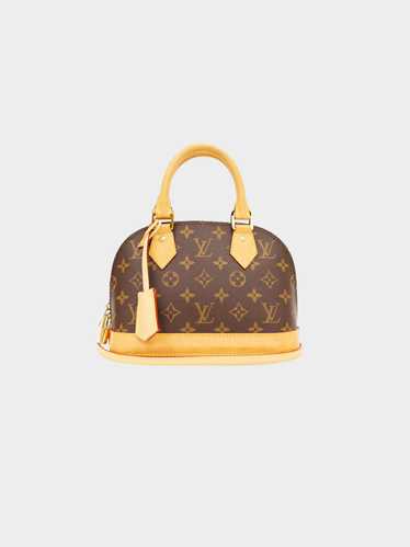 Louis Vuitton 2020s Monogram Coated Canvas Alma BB