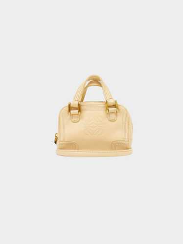 Loewe 2010s Beige Amazona Micro Mini Bag