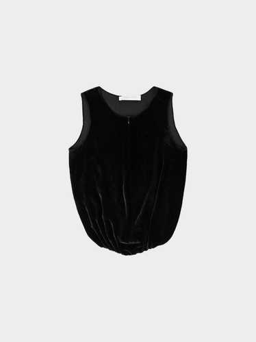 Miu Miu FW 1999 Black Velvet Top