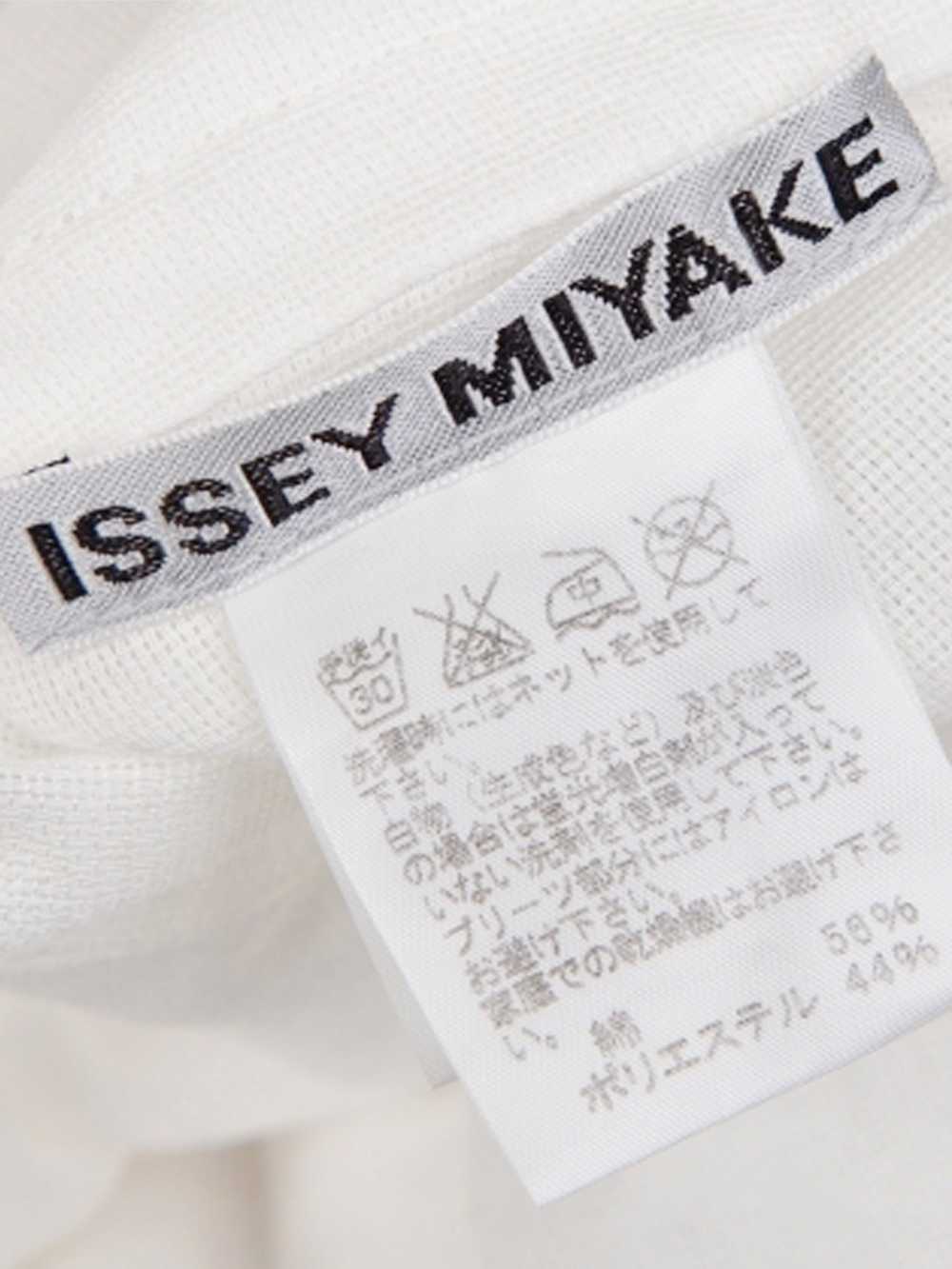 Issey Miyake Summer 2003 Ivory and Beige Cotton P… - image 5