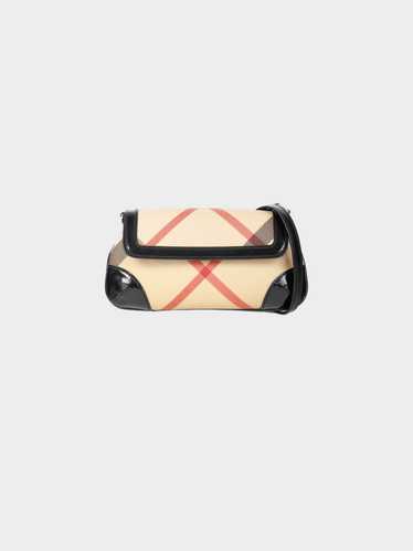 Burberry 2010s Nova Check Mini Baguette