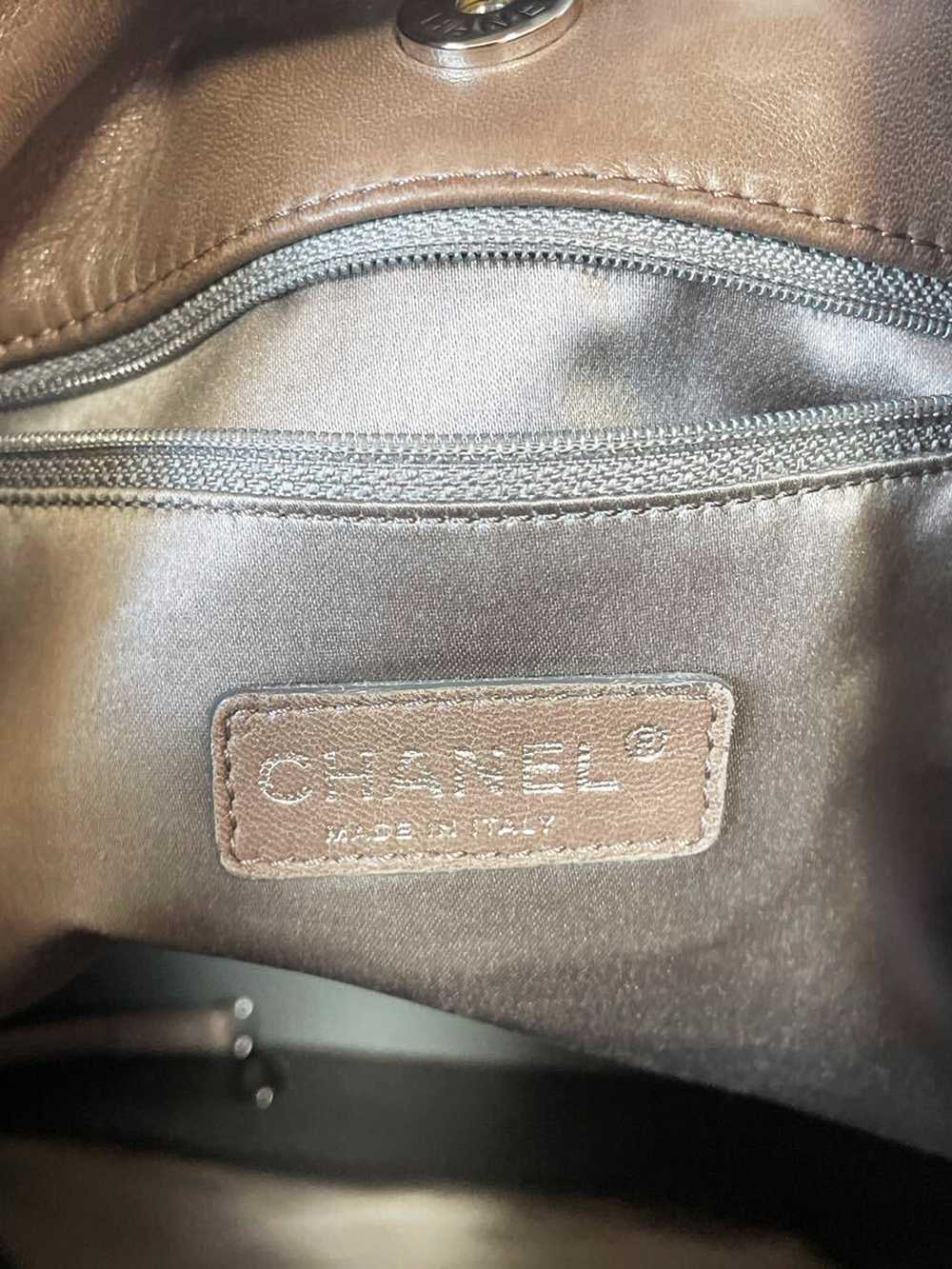 Chanel FW 2007 Brown Patchwork Tote Bag - image 4