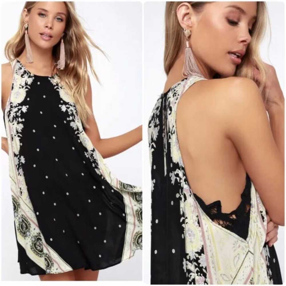 Free People Intimately Paisley Dress- Medium - image 1