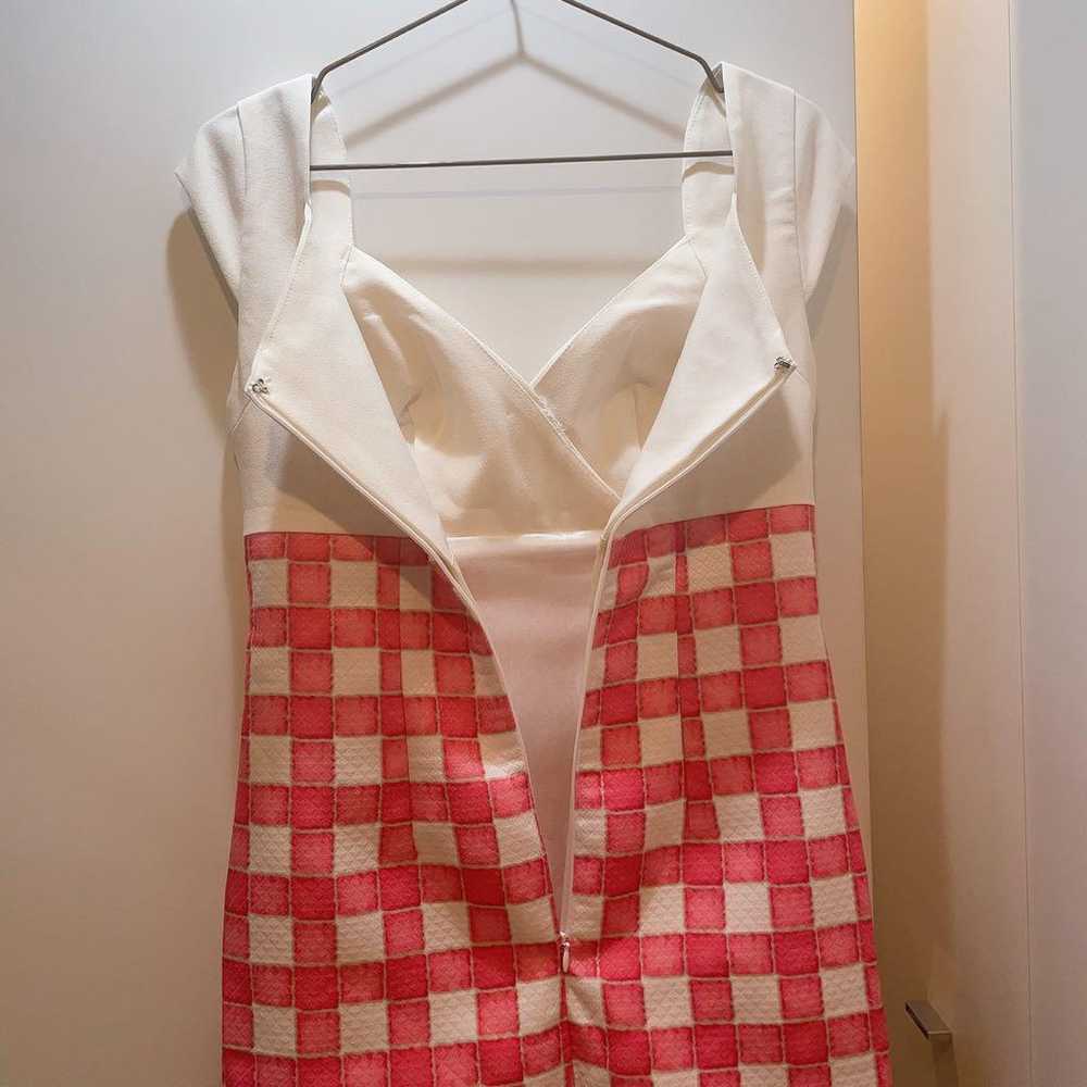 【Excellent Condition】Gingham Check Mini Dress wit… - image 2