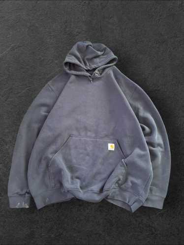 Carhartt × Vintage Navy Carhartt Y2K Hoodie