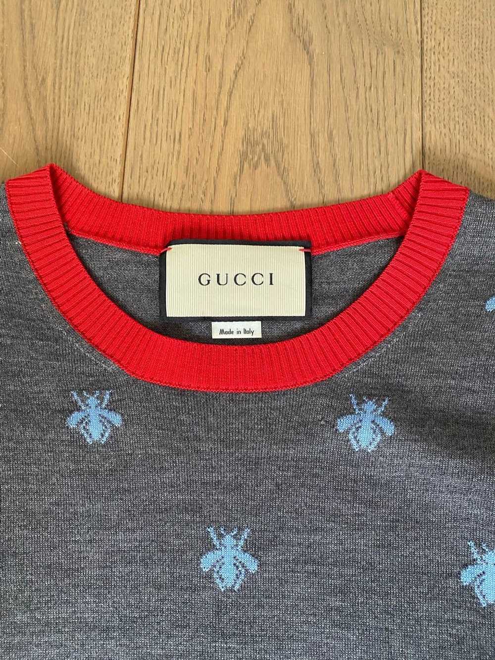 Gucci Gucci Wool Bees and Stars Sweater - image 3