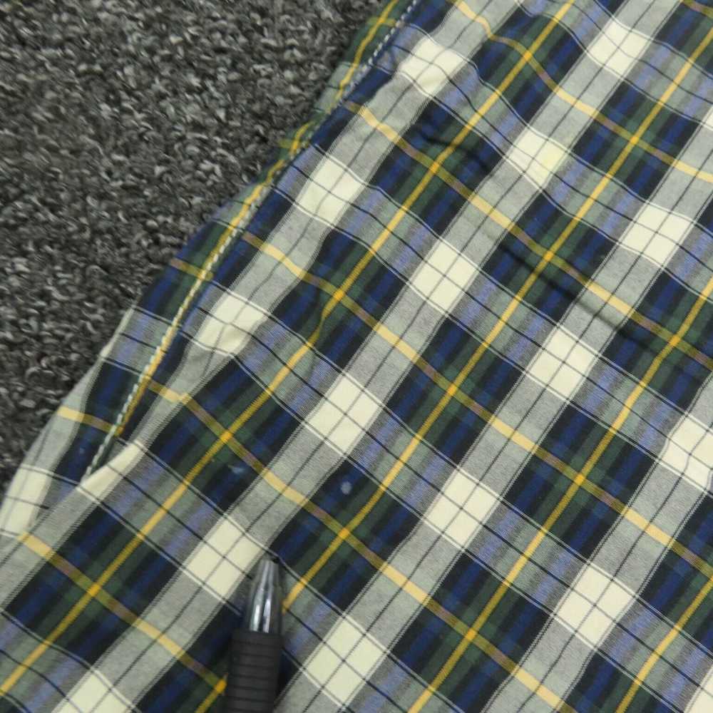 J.Crew Blue Green and White Plaid Chino Casual Ad… - image 2