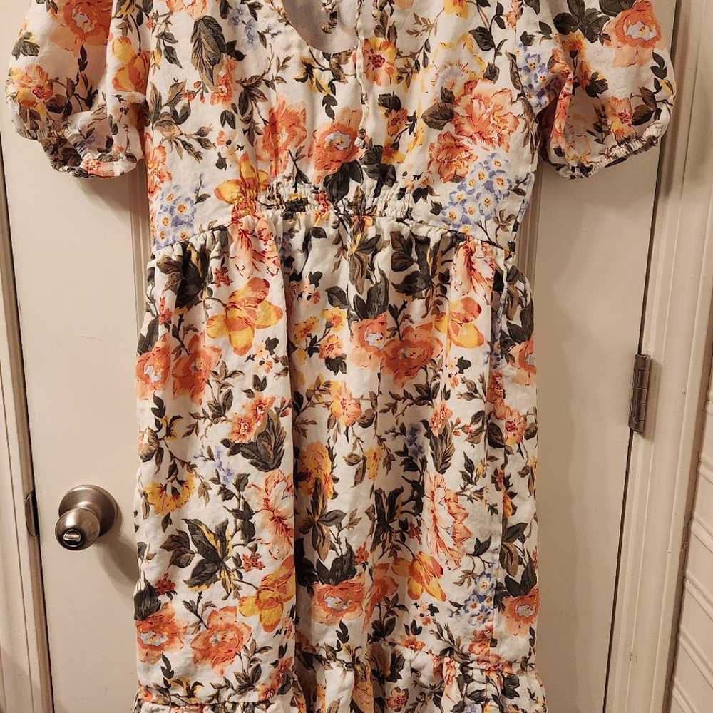 Faithfull the Brand Size 8 Floral Dress - image 7