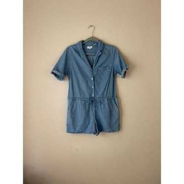 Levis denim chambray romper