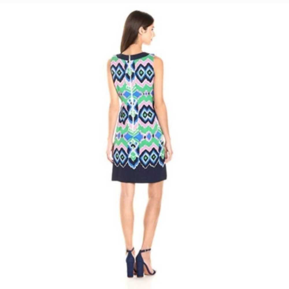 Gabby Skye Sleevless Sheath Dress Multi-Color Sz … - image 2