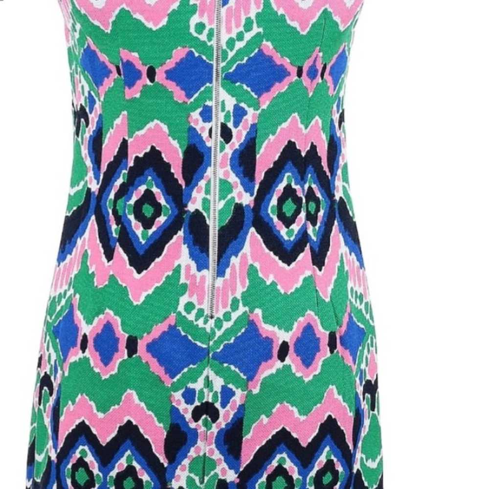 Gabby Skye Sleevless Sheath Dress Multi-Color Sz … - image 7