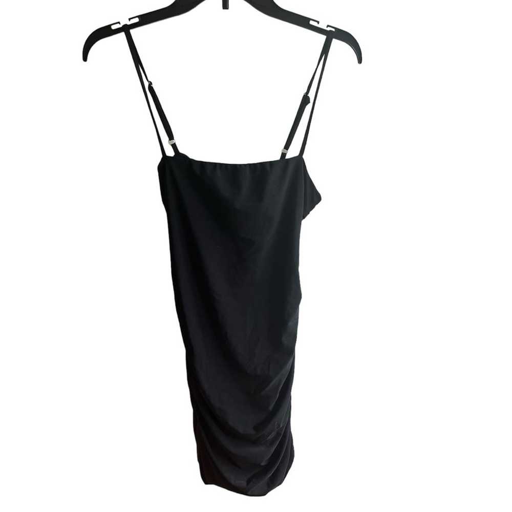 Tiger Mist Sunrise Tie-Back Ruched Dress - image 3