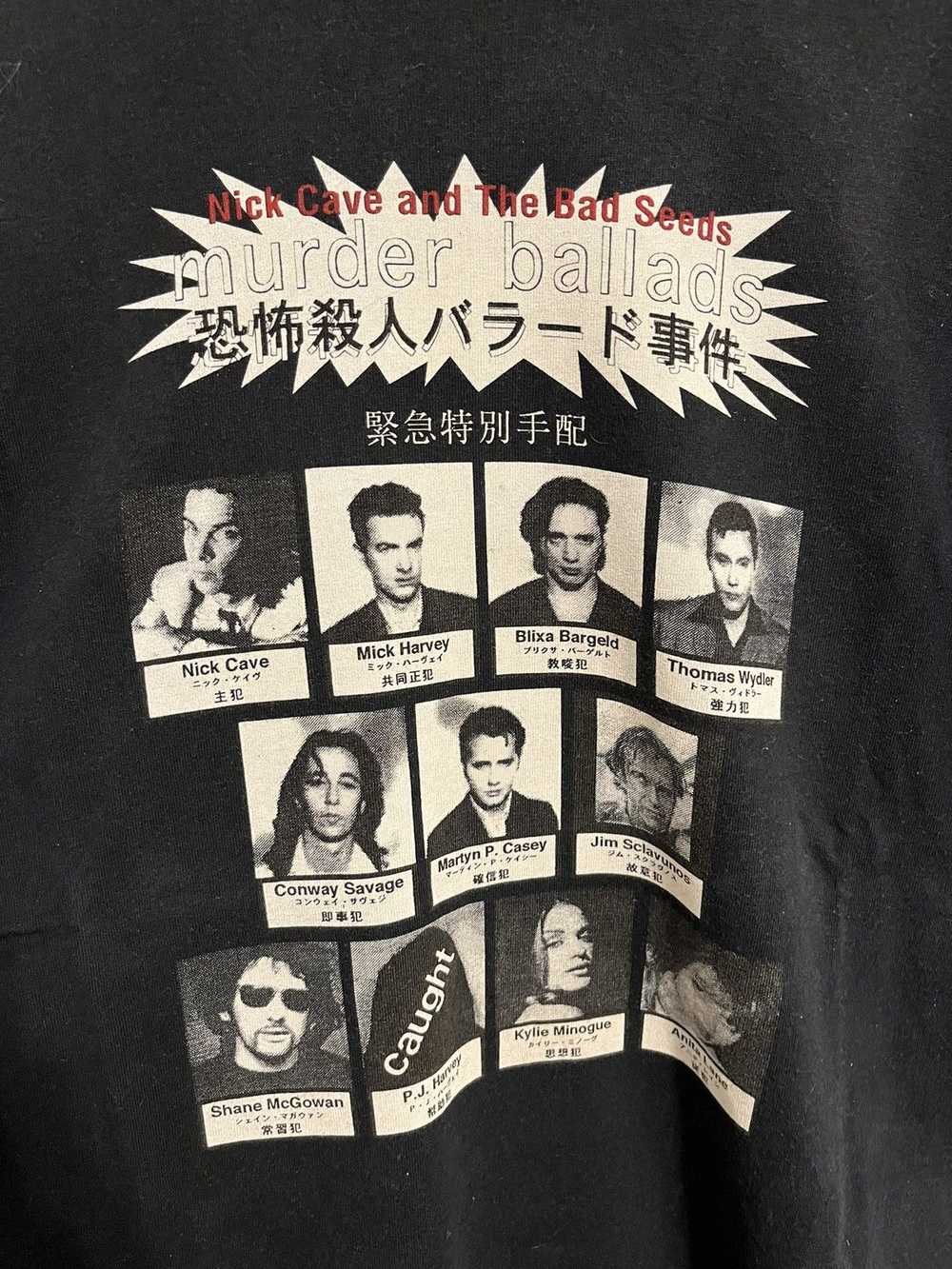 Band Tees × Screen Stars × Vintage 1996 Nick Cave… - image 3