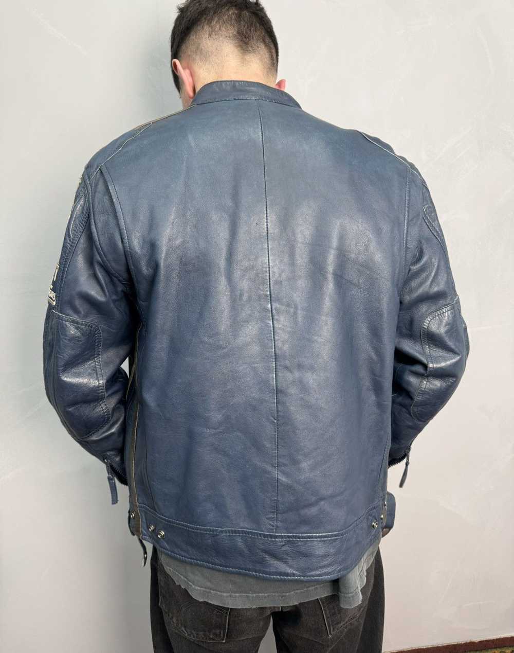 Leather Jacket × MOTO × Racing Vintage Y2K DIESEL… - image 12