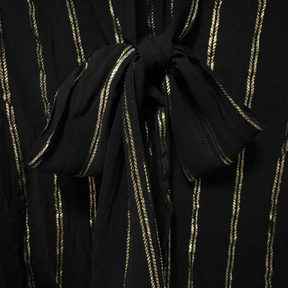 【Rare】Christian Dior Vintage Blouse Black Size M - image 3