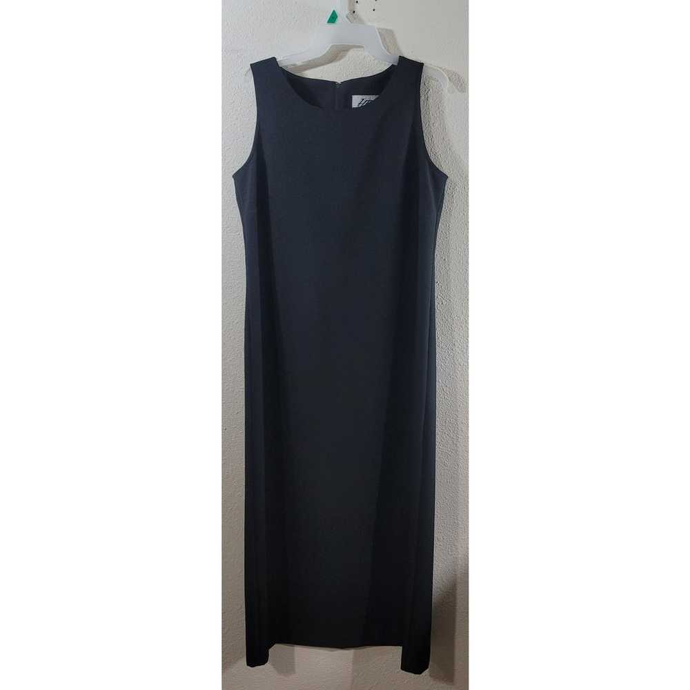 HBS Collection Black Sheath Sleeveless Dress 12 L… - image 5