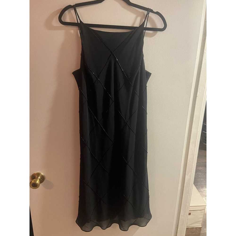 Jones New York Black Slip Dress - Size 12 - image 1