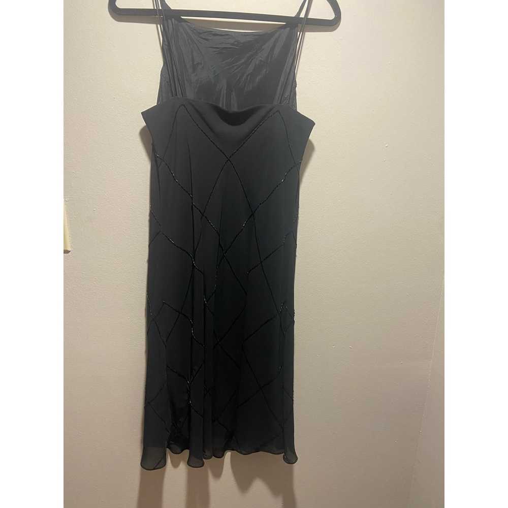 Jones New York Black Slip Dress - Size 12 - image 2