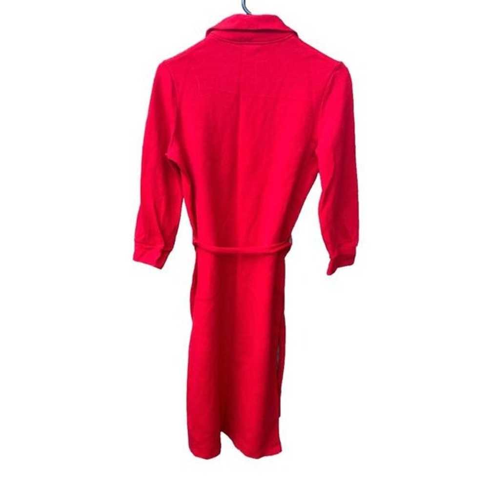 Vintage Vivanti size 14 (medium ) 100% wool red d… - image 2