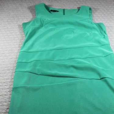 AB Studio Green Sheath Dress