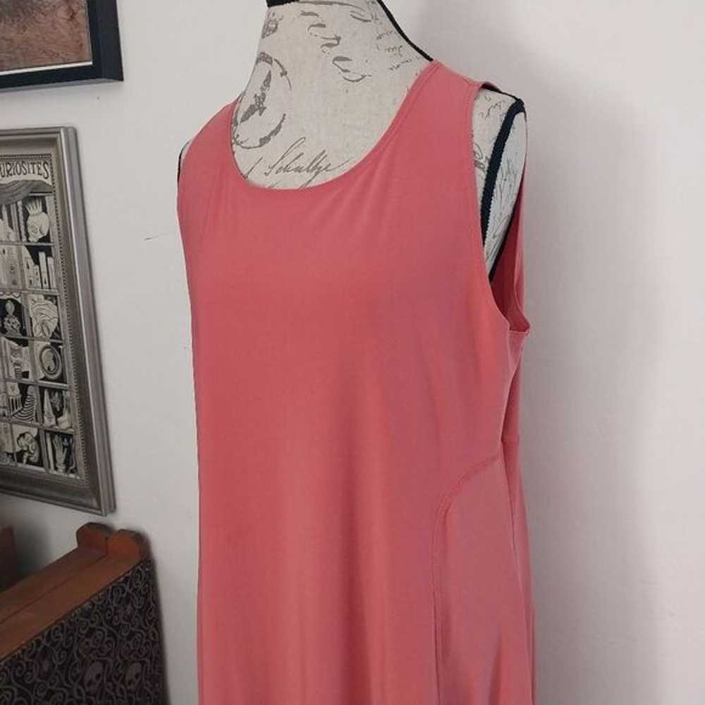 Marla Wynne Dress Balloon Semi Maxi Coral Tank To… - image 11