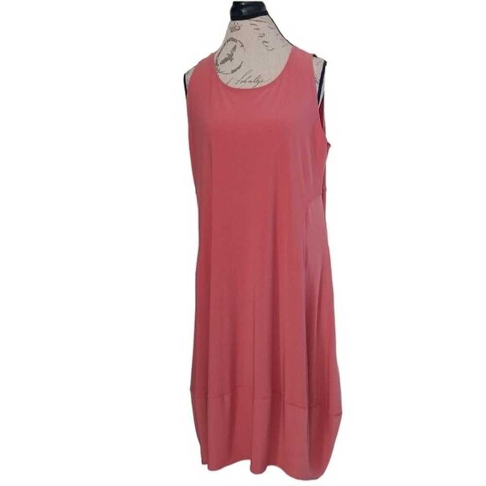 Marla Wynne Dress Balloon Semi Maxi Coral Tank To… - image 7