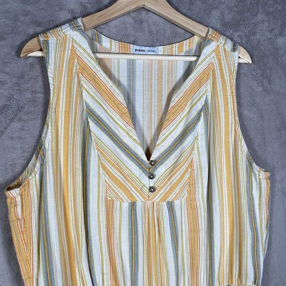 prAna California Dreaming Dress Womens XL Organic… - image 5