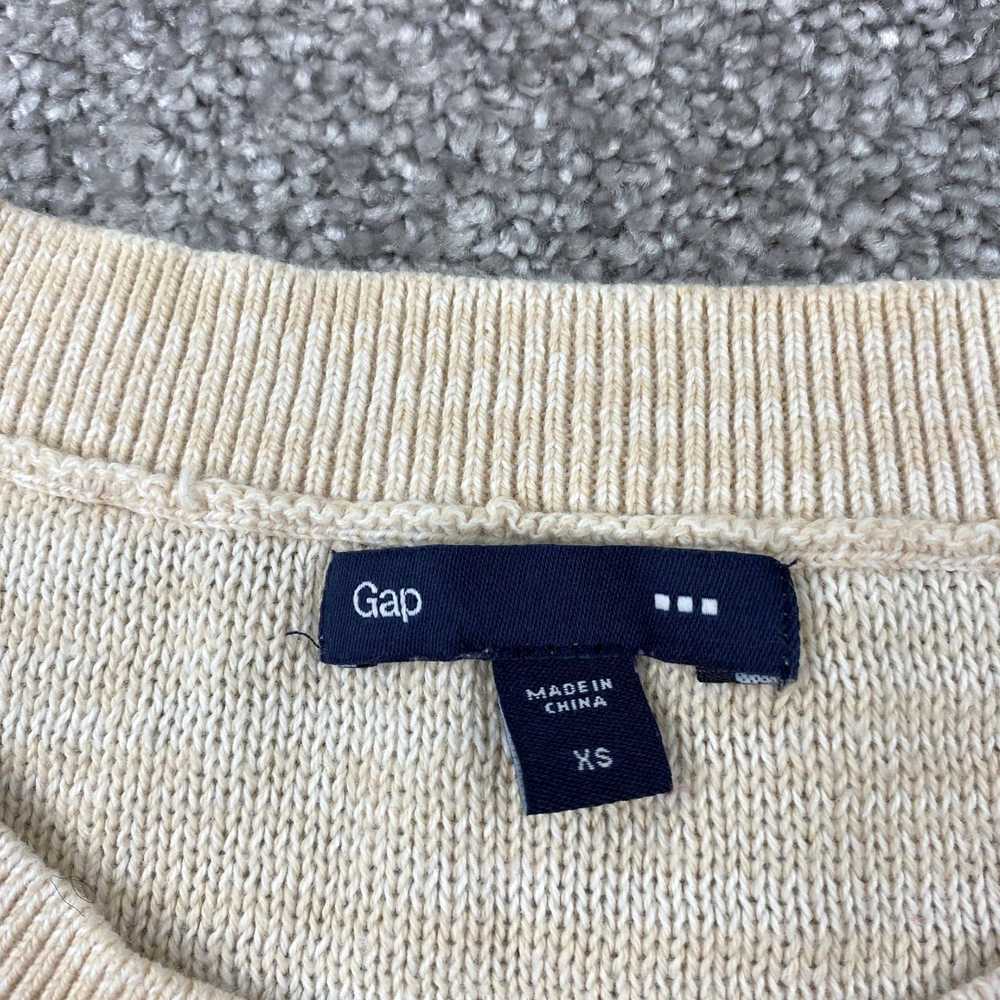 Gap Multicolor Striped Crew Neck Long Sleeve Knit… - image 3