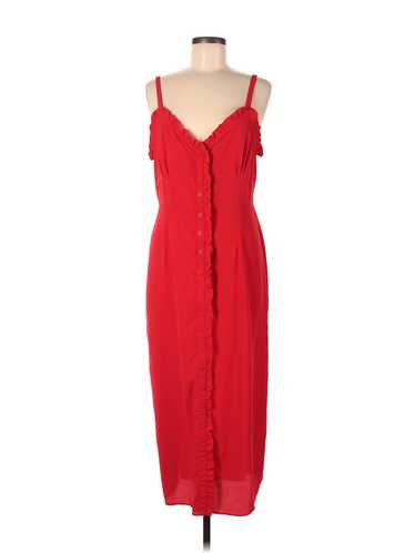 Topshop Women Red Casual Dress 10