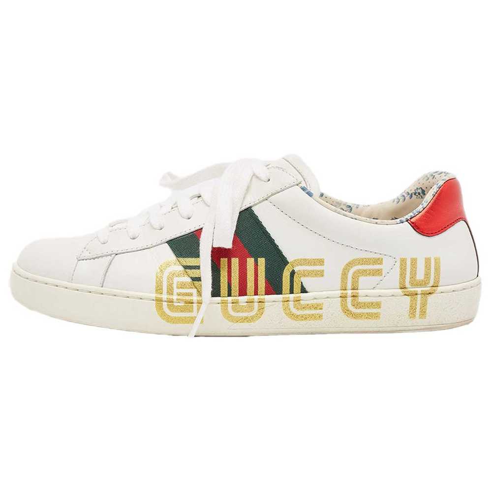 Gucci Leather trainers - image 1