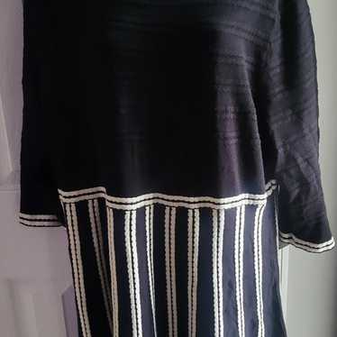 Dress Barn women's dress black and white sweater s