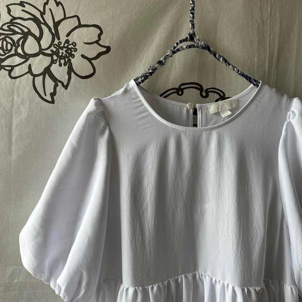 COS Tiered Short-Sleeved Dress - image 7