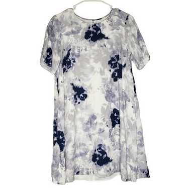 Wilfred Free Aritzia Blue White Shift Dress