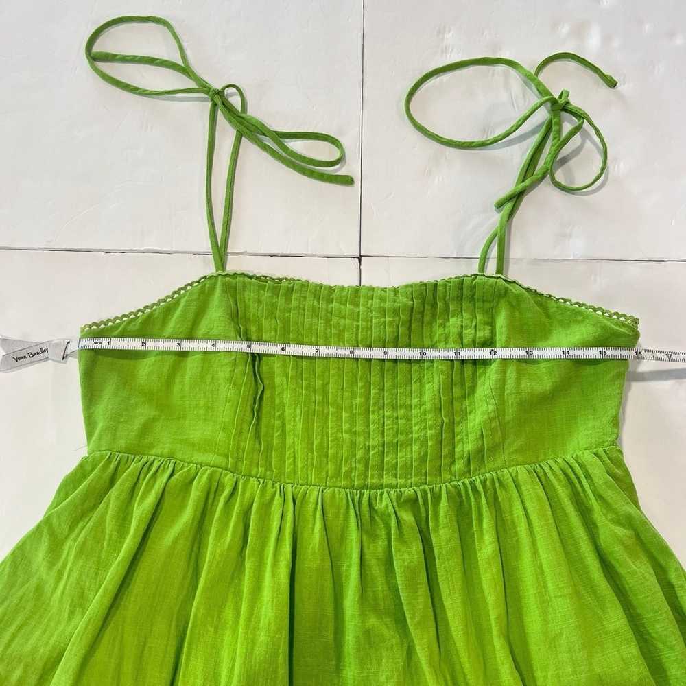 NWOT Lulus Dreamgirl Lime Green Pleated Tie Shoul… - image 10