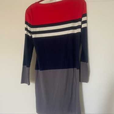 French Connection colorblock dress