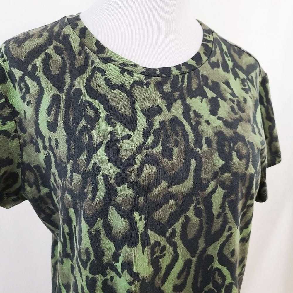 Pam & Gela Ocelot t-shirt dress Seaweed Green ani… - image 4