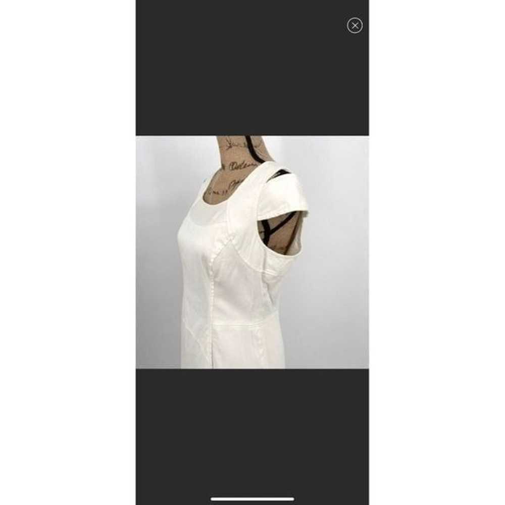 Milly of New York winter white split sleeve dress… - image 3